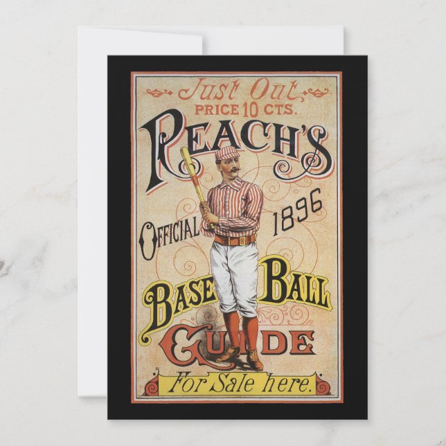 Vintage Sport Baseball, Reach's Guide Omslagsbild (Framsida)