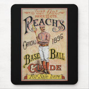 Vintage Sport Baseboll, Reach's Guide Omslagsbild Musmatta