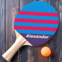 Vintage Sport Electric Grape Stripes med namn