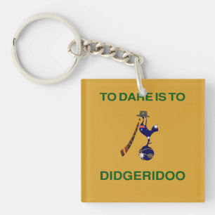 Vintage "Sport Emblem" med Didgeridoo Motif