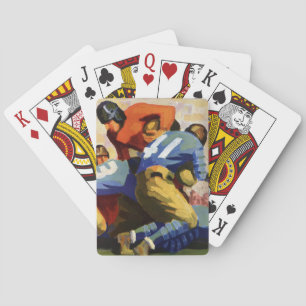 Vintage Sport, Fotbollsspelare i en Match Casinokort