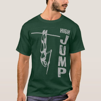 Vintage Sport High Jump Lovers High Jump Woman Sil T Shirt
