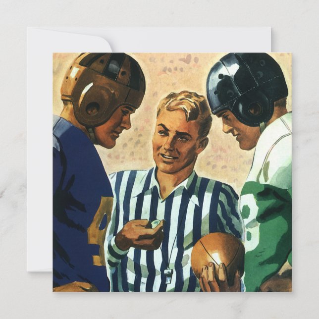 Vintage Sport, Mynt Singling Fotbollsdomare (Framsida)