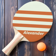Vintage Sport Orange Ränder med Namn