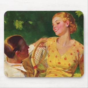 Vintage Sport Tennis, Kärlek och Romantik Musmatta