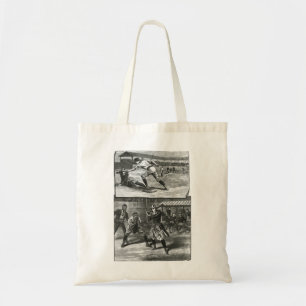 Vintage Sport, Victorian Women's Basebollag Tygkasse