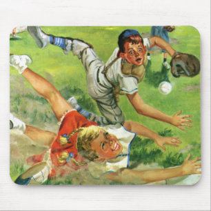 Vintage Sportbaseboll, Barnlag som Spelar Musmatta