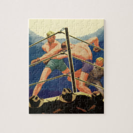 Vintage Sports Boxing, Boxers under matchning Pussel