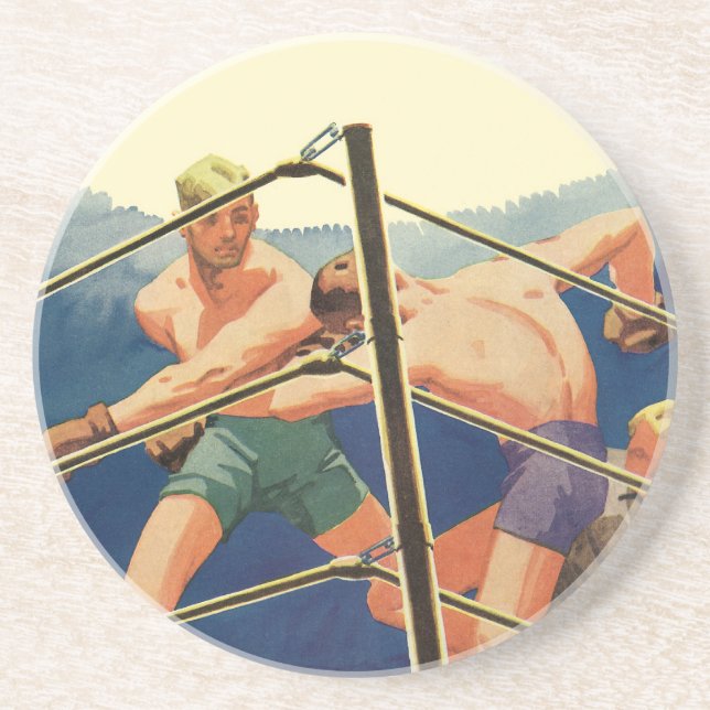 Vintage Sports Boxing, Boxers under matchning Underlägg (Framsidan)