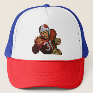 Vintage Sports Football Player Running Back No. 31 Truckerkeps