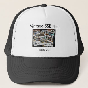 Vintage SSB förtjänar hatten Truckerkeps