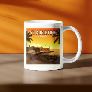 Vintage St. Augustine Florida Kaffemugg