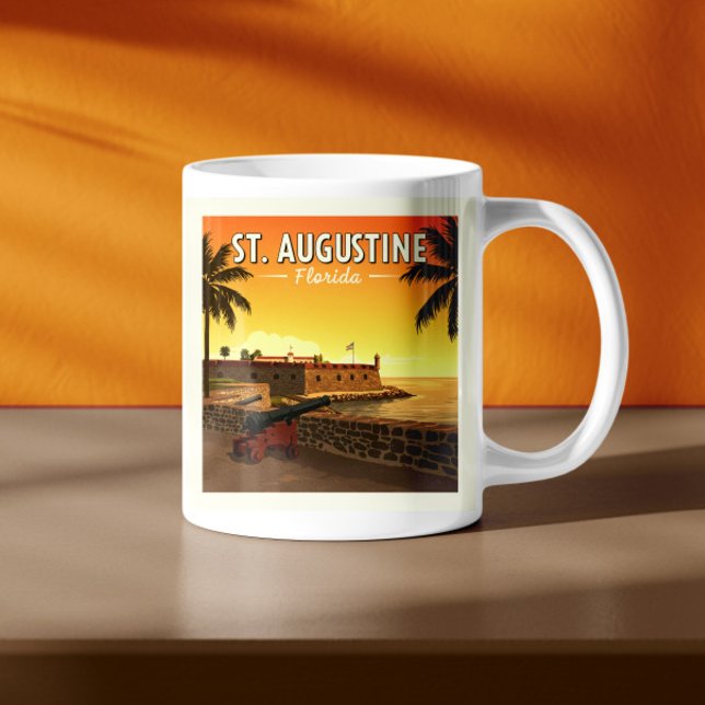 Vintage St. Augustine Florida Kaffemugg (Skapare uppladdad)