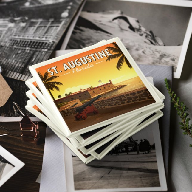 Vintage St. Augustine Florida Magnet (Skapare uppladdad)