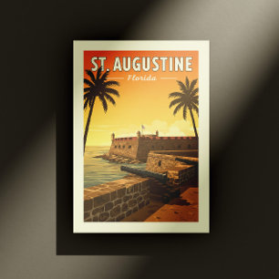 Vintage St. Augustine Florida Vykort