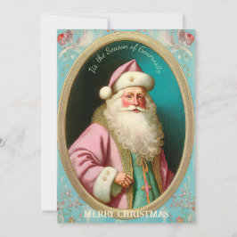 Vintage St. Nicholas Helgdag Card Kort