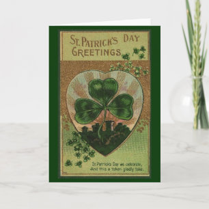 Vintage St. Patrick's Day Card Kort