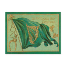 Vintage St. Patrick's Day Postcard