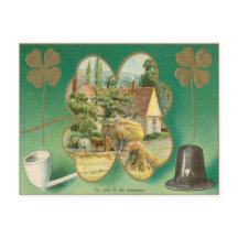 Vintage St. Patrick's Day Postcard