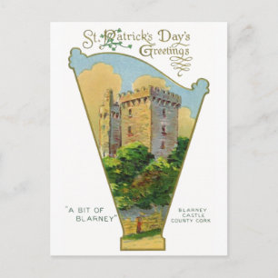 Vintage St. Patrick's Day Postcard Vykort