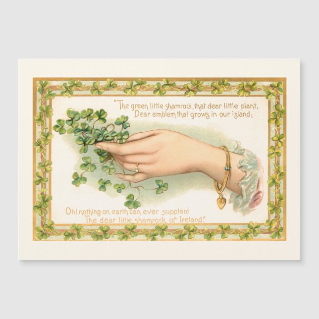 Vintage St. Patrick's Day Shamrocks (Framsida)