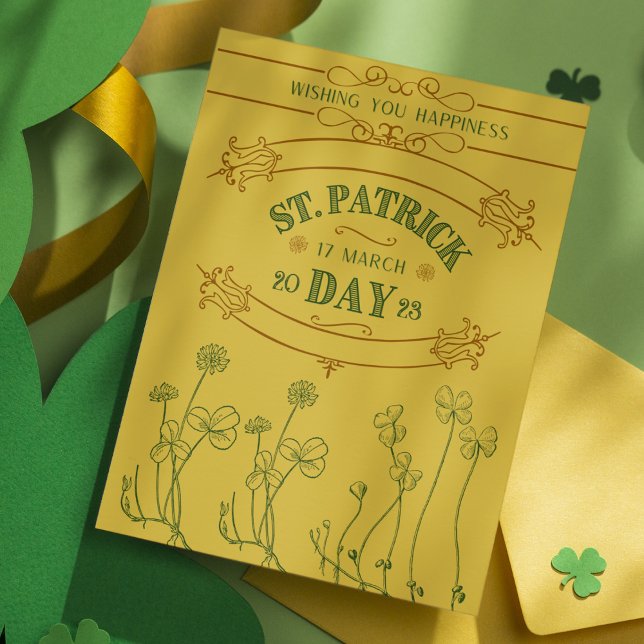 Vintage St. Patrick's Day Vykort (Skapare uppladdad)