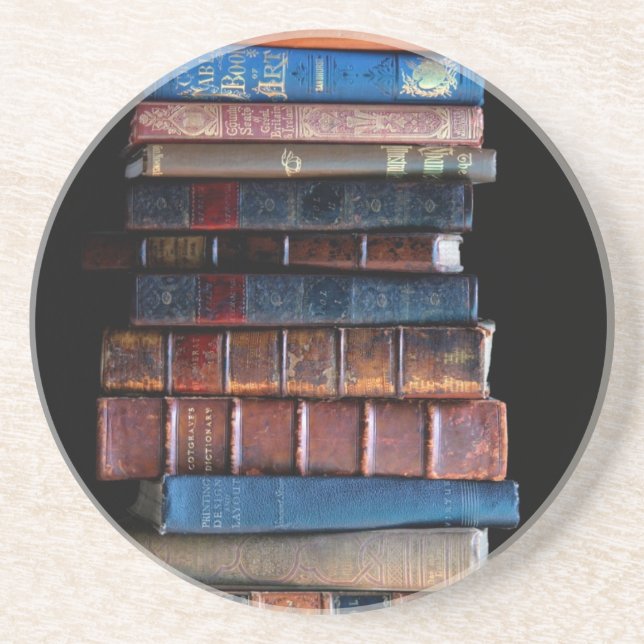 Vintage Stack of Old Bokar Underlägg (Framsidan)