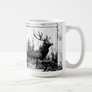 Vintage Stag Hjort World's Best Pappa, Far Kaffemugg