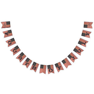 Vintage Stars och stripes American Vimplar