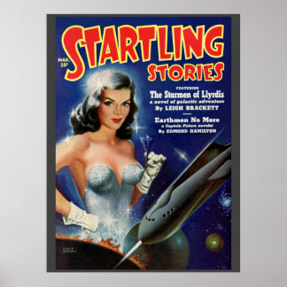 Vintage "Startartiklar"-massans tecknad Poster