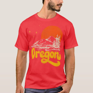 Vintage staten Oregon Mid Century Distress Aes T Shirt