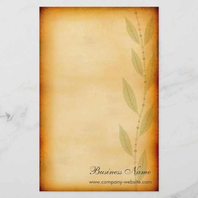Vintage Stationery Brevpapper (Framsida)
