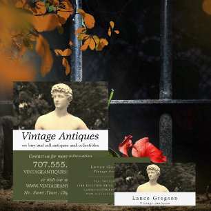 Vintage Status, Antique Dealer, Store Reklamblad