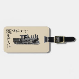 Vintage Steam Engine Bagagebricka