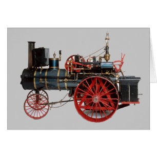 VINTAGE STEAM LOCOMOTIVE HÄLSNINGSKORT