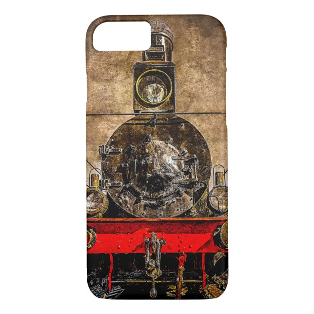 Vintage Steam Tåg - Veteran Case-Mate iPhone Skal (Baksida)