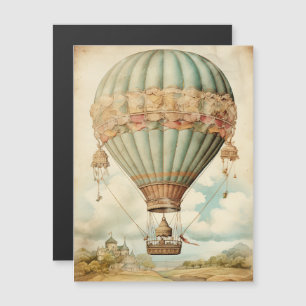 Vintage Steampunk Blue Luftballong