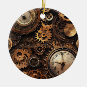 Vintage Steampunk juldekoration