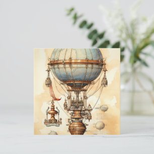 Vintage Steampunk Luftballong (3)