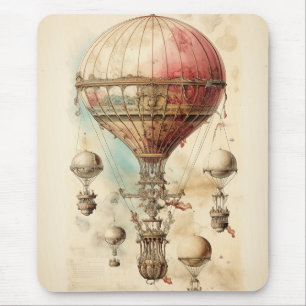 Vintage Steampunk Luftballong (4) Musmatta