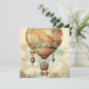 Vintage Steampunk Luftballong (5)