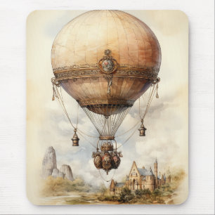 Vintage Steampunk Luftballong Musmatta