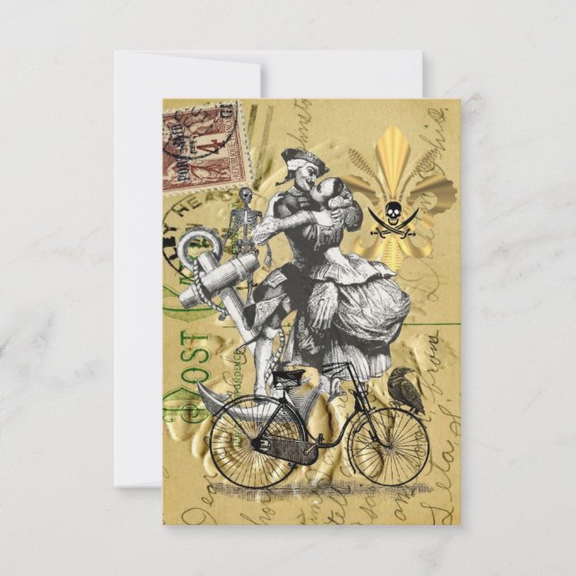 Vintage steampunk pirat (Framsida)