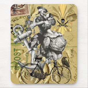 Vintage steampunk pirat musmatta