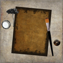 Vintage Steampunk Scrapbook Papper