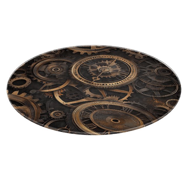 Vintage Steampunk Skärbräda (Hörn)
