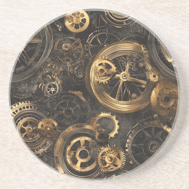 Vintage Steampunk-underlägg Underlägg (Framsidan)