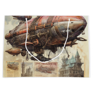 Vintage Steampunk Zeppelin (8)