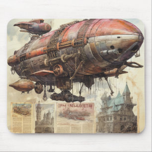 Vintage Steampunk Zeppelin (9) Musmatta