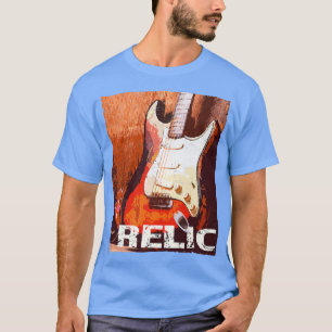 Vintage Sten Electric Guitar, AMP och Fuzz Gift144 T Shirt